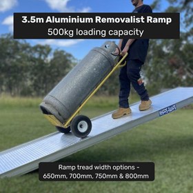 3.5m Aluminium Removalist Ramp – 500kg Capacity