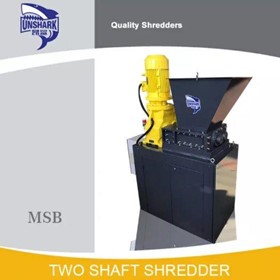High Efficiency Double Shaft Shredder Machine for Hard Drive | MSB-11