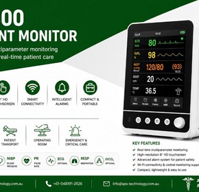 VS800 Patient Monitor: Compact, Accurate Monitoring for Real-Time Clinical Care