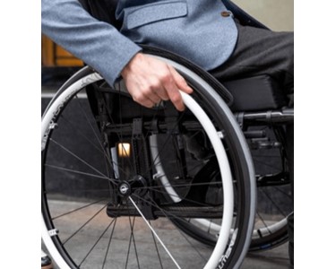 Motion Composites - Rigid Wheelchair | Veloce Lightweight Adjustable Folding Wheelchair