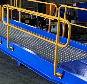 Yard Ramp | Safetech Container and Yard Ramps