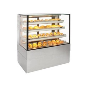 Freestanding Heated Square Food Display | AXH.FDFSSQ.15