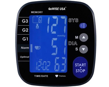 GoWISE USA - Blood Pressure Monitor | Advanced