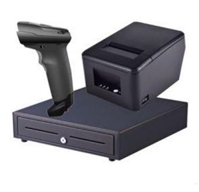 2D Handheld Scanner | RW80L Printer + EC410B Cash Drawer 
