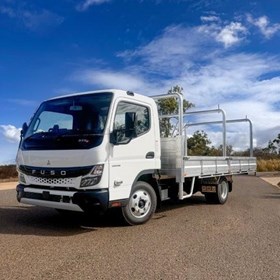 Canter 515 Wide Heavy Duty Purpose Built Alloy Tray Truck