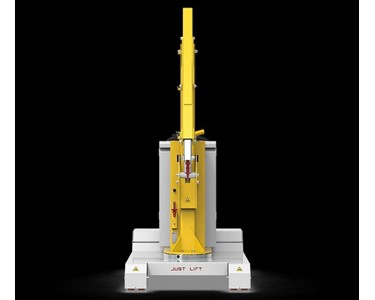 Zallys - Hydraulic Folding Floor Crane lifting capacity up to 550 kg | JL 500 
