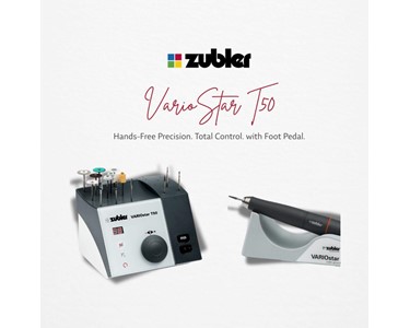 Zubler - VARIOstar T50 handpiece system with foot pedal control