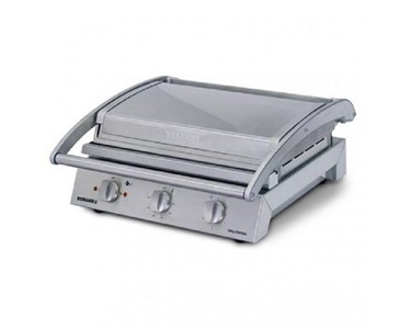 Roband - Grill Station | 8 Slice, Smooth Plates
