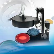Innovative contact-less measurement system of liquid paint