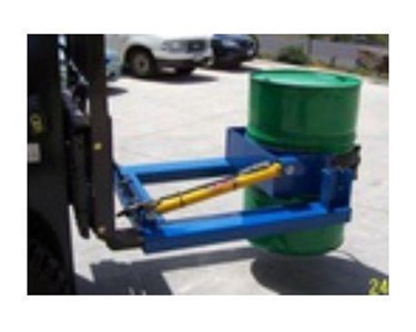 TLS - Forklift Drum Rotator Handling