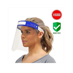 5000 Pack Double Side Anti Fog Face Shield