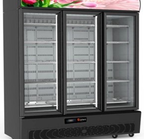 Glass Door Fridge | Orford EB45R-Sn-PT-C. Trade Discounts Avail.