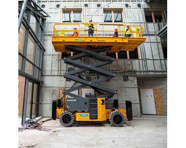 Haulotte - All Terrain Electric Scissor Lift HS15-18 E PRO | 750kg 