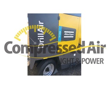Atlas Copco - Portable Industrial Diesel Air Compressor | Y1260 Drillair