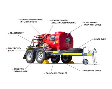 Spitwater - Hottie IV Pressure Cleaner Trailer