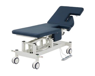 Pacific Medical - 2 Section Cardiology Couch | Electric Hi-Lo