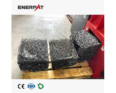 Enerpat - Automatic Scrap Metal Baler for Mattress Steel Bales