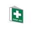 Safety Signage - First Aid Sign 3D - 225x225 Poly