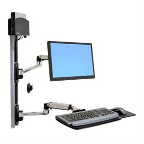  Ergonomic Computer Desk & Workstation | LX Wall Mount System