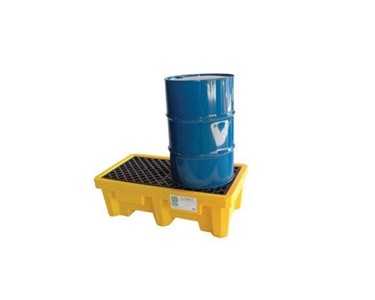 PRATT Standard 2 Drum Spill Pallet – with drain