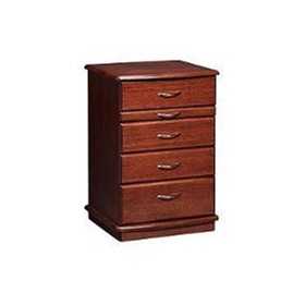 4 Drawer Bedside Table with Breakfast Tray | Kingston 