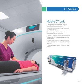 SSA-Viz ACE 128 Mobile CT Unit 
