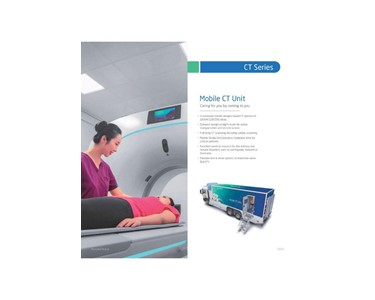 SSA-Viz ACE 128 Mobile CT Unit 