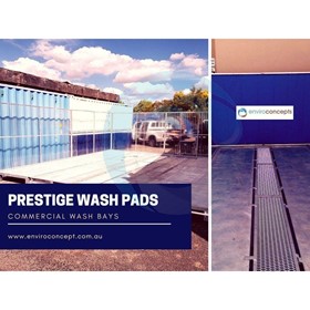 Wash Bays | Prestige Wash Pad Series