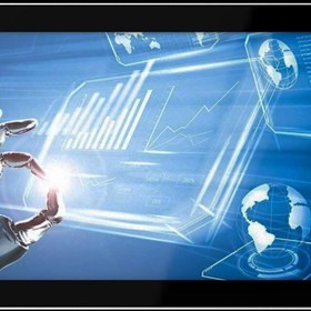 Wide 18.5” FHD Panel mount Industrial Monitor CM-P185HA-CT