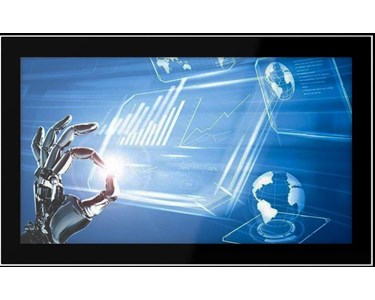 CyberVisuell - Wide 18.5” FHD Panel mount Industrial Monitor CM-P185HA-CT