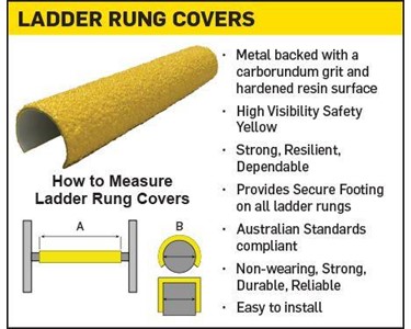 Advance Anti-Slip Ladder Rung Covers