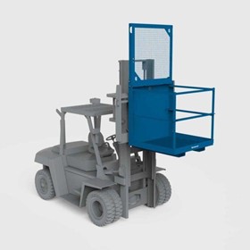 Forklift Attachments | Forklift Access Cage