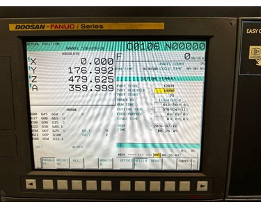 Doosan - 2016 Doosan model DNM 500 II Vertical Machining Centre