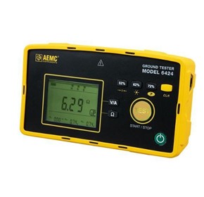 Digital 2-Pole & 3-Pole Ground Resistance Tester 150-ft Kit | 6424