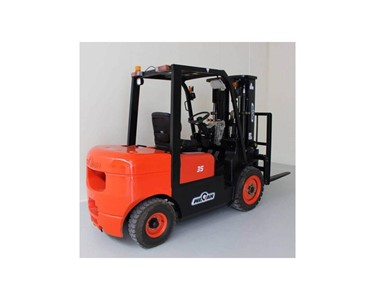 Wecan - Diesel Forklift with 3 Stage Container Mast