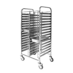 Double Gastronorm Trolley | 740x550x1735mm