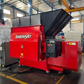 Single Shaft Shredder | Wood, Plastic & Industrial Waste Recycling