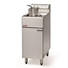 Single Pan Fryer LPG Silver 18L | FF18-LPG