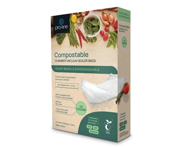 Proline - Compostable Chamber Vacuum Sealer Bags | VS-C2025BE 