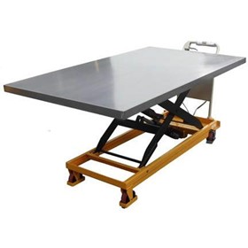Scissor Lift Tables Stainless Steel