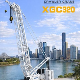 Lattice Boom Crawler Crane | XGC-320-320T - 320T 