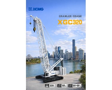 XCMG - Lattice Boom Crawler Crane | XGC-320-320T - 320T 
