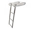Dixon - Stainless Steel Sliding Transom 3 Step Ladder