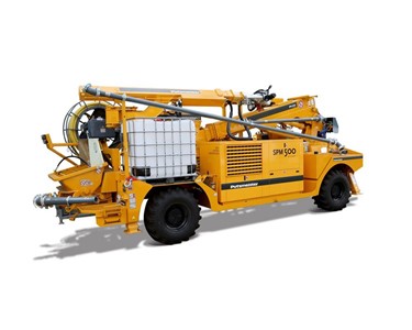 Putzmeister - Tunnel Concrete Pump | SPM 500 Wetkret