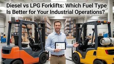 Diesel vs LPG Forklifts: Which Fuel Type Is Better for Your Industrial Operations?