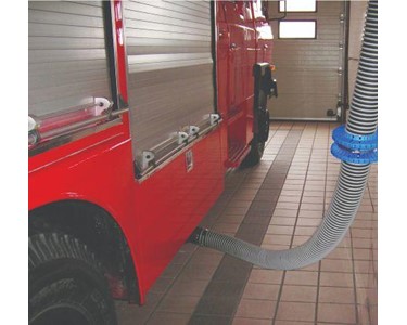 Vehicle Exhaust/Fume Emmisions Ducting Hose Reels