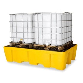 Double IBC Spill Pallet (Side-by-Side)