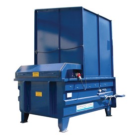 Easyquip | Hook Lift Stationary Waste Compactor