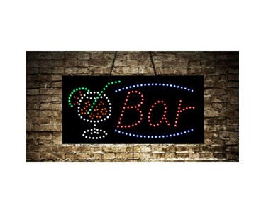 Sydney LED Signs - Animated Open Bar Store LED Sign