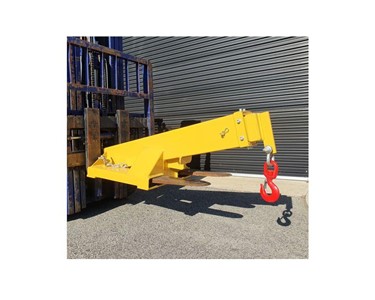 Angled Extendable Jib Forklift Attachment | 4700kg 